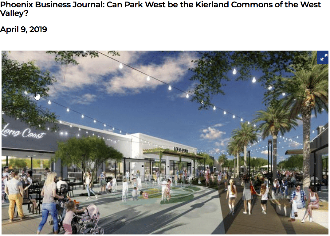 Can Park West be the Kierland Commons of the West Valley?